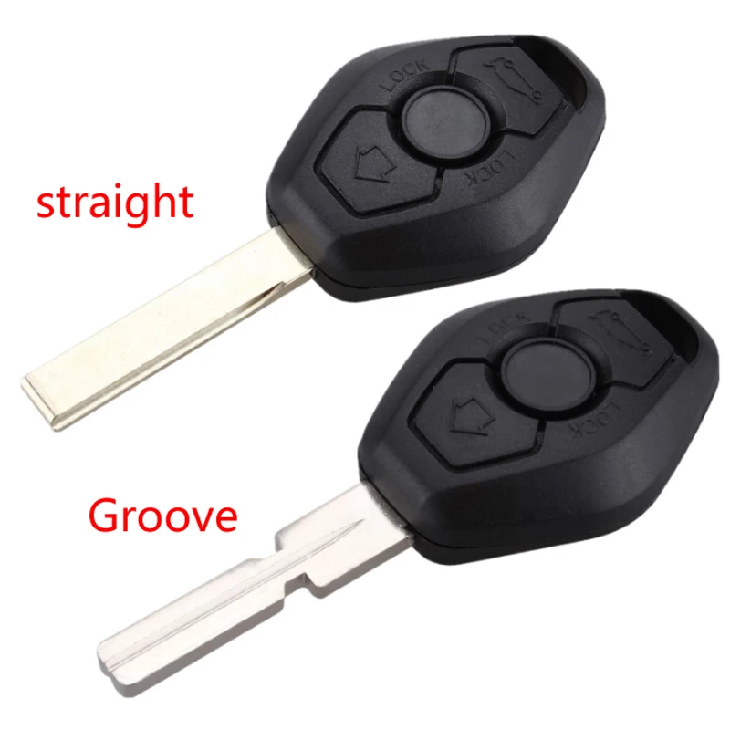 

3 buttons Remote key shell case For BMW E46 E38 E39 X3 X5 Z3 Z4 For BMW 1 3 5 6 7 Series Auto Car Key Fob Uncut HU58/HU92 Blade