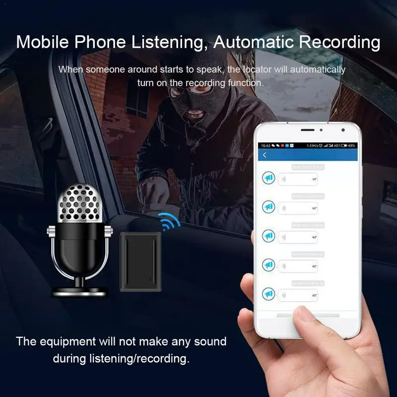  Auto Zubehör Mini GPS Tracker Fahrzeug Anti-Verloren GPS LBS Beidou Positioning Locator