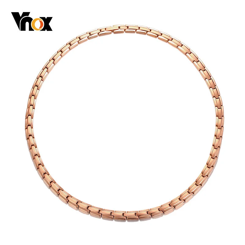 Vnox Elegant Women's Therapy Necklace Pain Relief for Neck