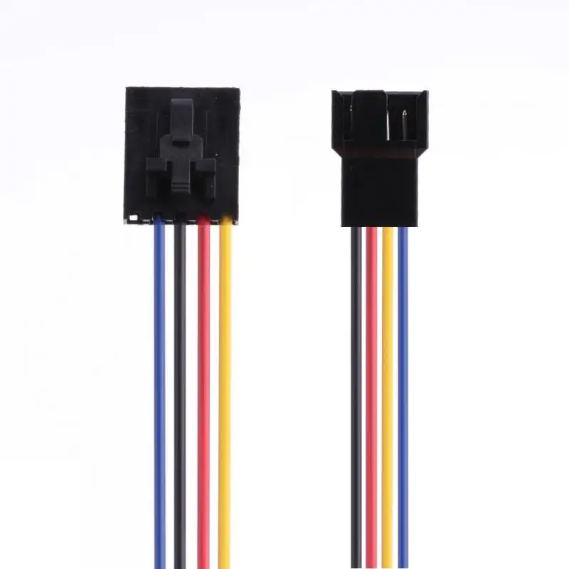 ALLOYSEED 5pin to 4pin fan conversion cable Approx 18cm length Extension Cable Wire for Dell style