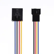 ALLOYSEED 5pin to 4pin fan conversion cable Approx 18cm length Extension Cable Wire for Dell style