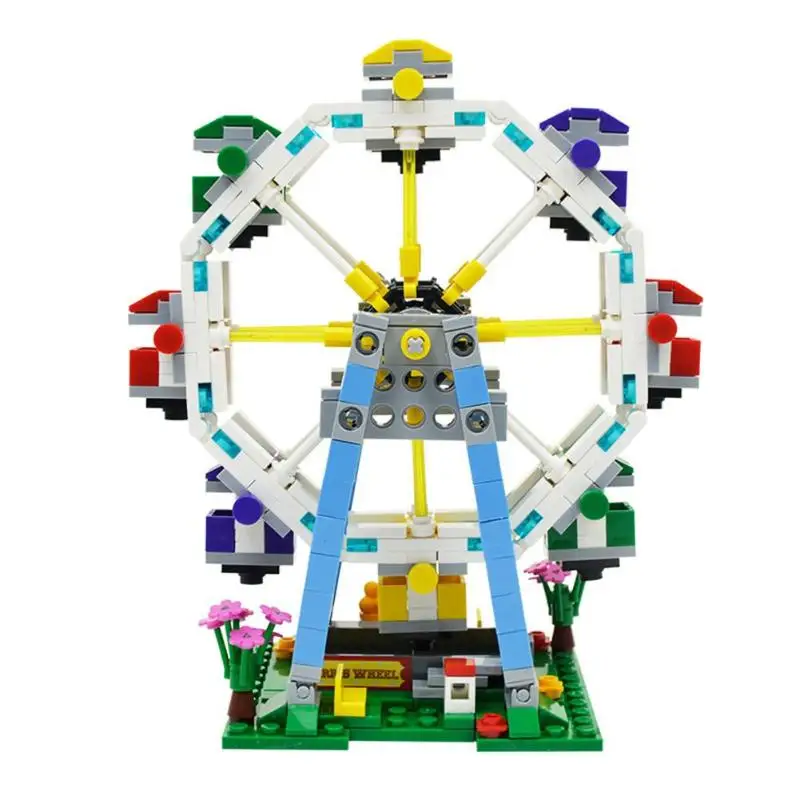

660pcs Mini Street Playground Series Ferris Wheel Legoings Building Blocks Kit Funny Toys for Children Birthday Christmas Gifts