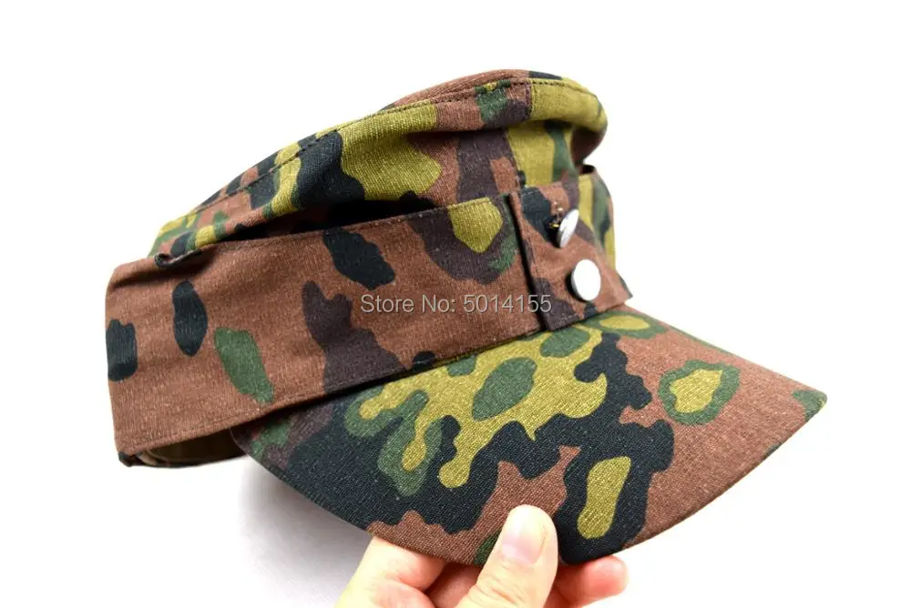 Реплика немецкой шапки OAK Spring Leaf камуфляжная шапка WWII|Кепки для туризма| |