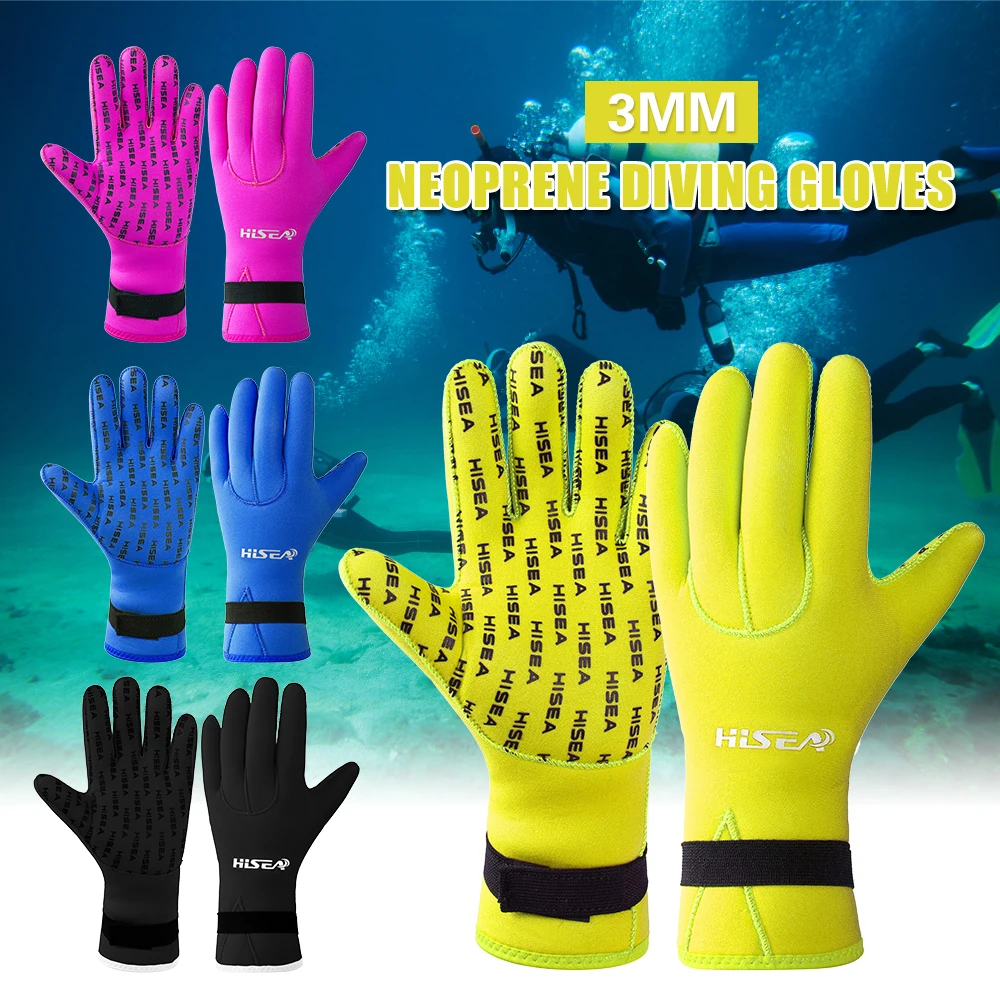 

Lixada Men Women 3MM Neoprene Diving Gloves Snorkeling Surfing Gloves Spearfishing Kayaking Hands Protective Gloves