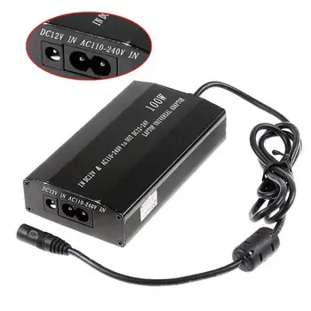 

Universal For Laptop In Car DC Charger Notebook AC Adapter Power Supply 100W