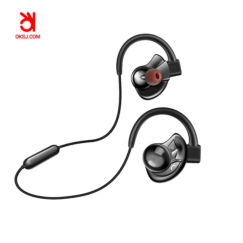 

OKSJ J3 bluetooth earphones IPX6 waterproof wireless headphone sports bass bluetooth headset with mic for phone iPhone xiaomi