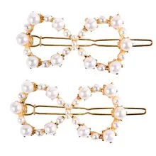 2 шт., заколка для волос из сплава, с вырезами, Геометрическая Мода, 8 форм, заколка для волос, украшения для волос для женщин и девушек