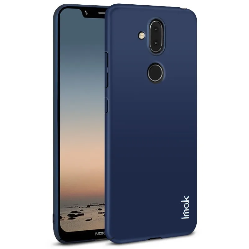 

Case for Nokia 8.1 IMAK Shockproof Conners Airbags Soft TPU Back Cover for Nokia X7/Nokia 8.1 Case Gift Screen Protector