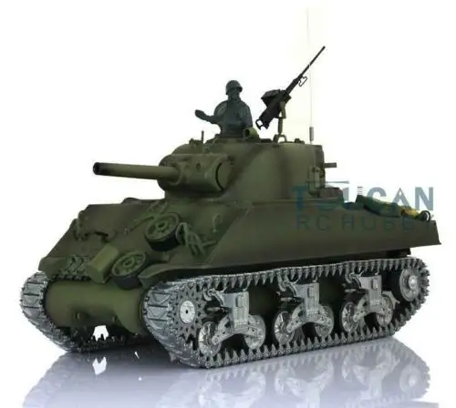Henglong 1/16 заказной 6 0 инфракрасный боевой M4A3 Шерман rc Танк 3898 360 револьверные