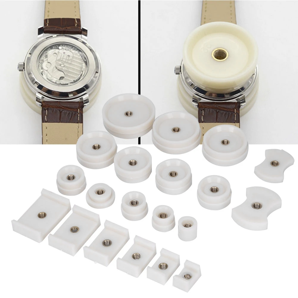 

Professional HIgh Quality Watch Repair Tool Capping Machine Accessories Back Case Press Dies 20 Pcs for Watchmaker Watch Tool