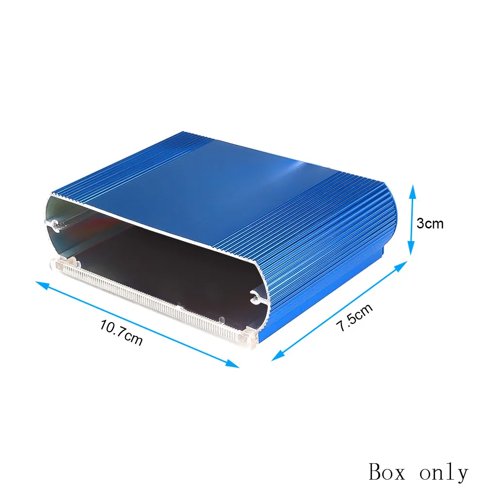 5 V-12 V DIY автомобильного акустического тюнинга Bluetooth Радио MP3 плеер декодер доска Алюминий Чехол коробка с внешняя антенна FM USB TF AUX