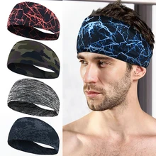 Мужские аксессуары, повязки для волос, велосипедный Напульсник для йоги, спортивные мужские повязки на голову, впитывающие пот повязки на голову для мужчин и женщин, 1 шт