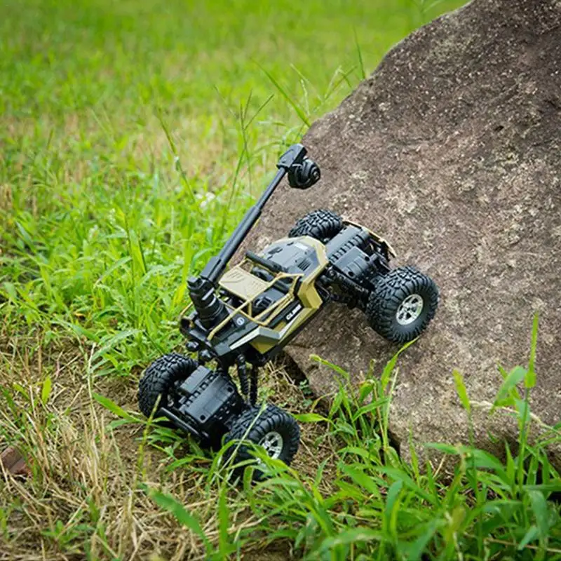 

Remote Control Cars with FPV Camera HD 720P 2WD 1/18 Scale 2.4Ghz RC Trucks Electric Car for Adults Kids Controlled by WiFi