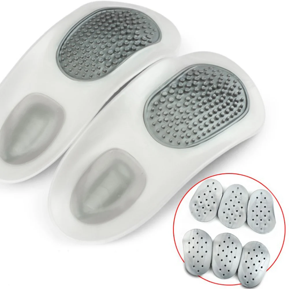 

Correction Insoles Foot Care Shock Absorption High Elastic Pads Support Insoles Absorption Pads Breathable Arch Support Insole