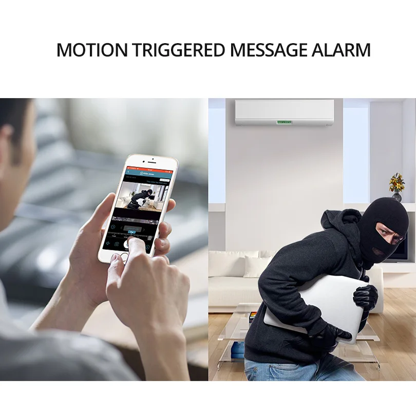 Wheezan Surveillance Camera Mini Wifi Camera 1080P indoor Baby Security Wireless 2MP Smart Home Pan Tilt Two way Audio HD IPC