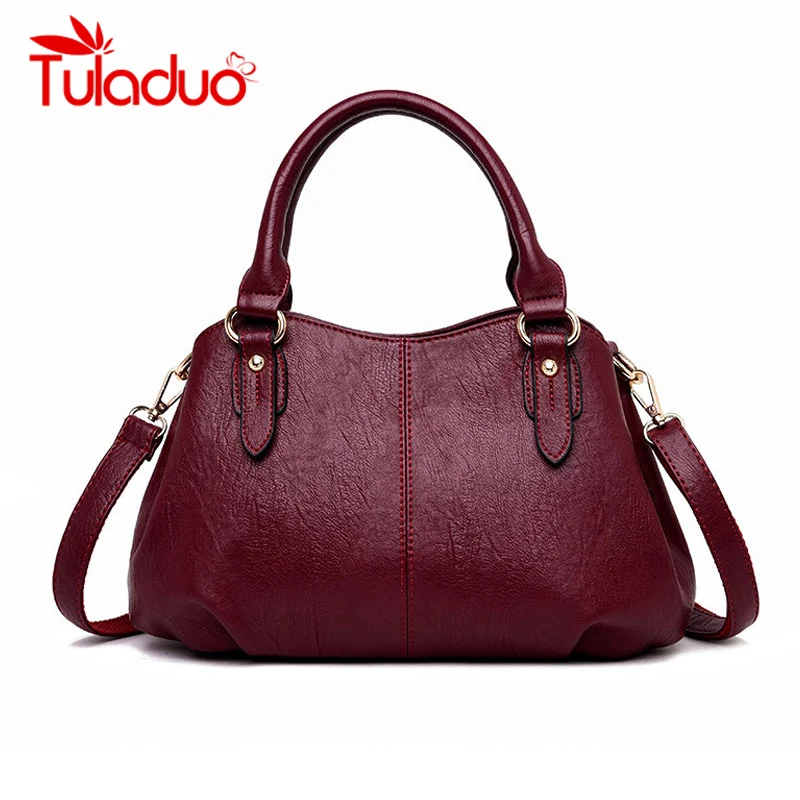 

New Women Bags 2019 High Quality Leather Shoulder Bag Ladies Female Tote Handbag Business Women Bags Designer Bolsa Feminina