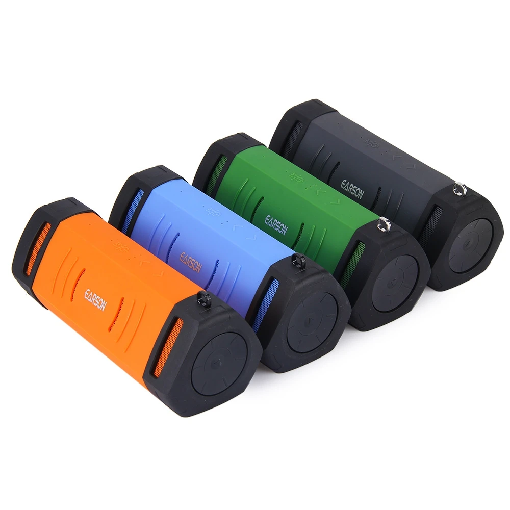 EARSON ER160 водостойкая Беспроводная Bluetooth наружный динамик с защитной крышкой 1500 mAh