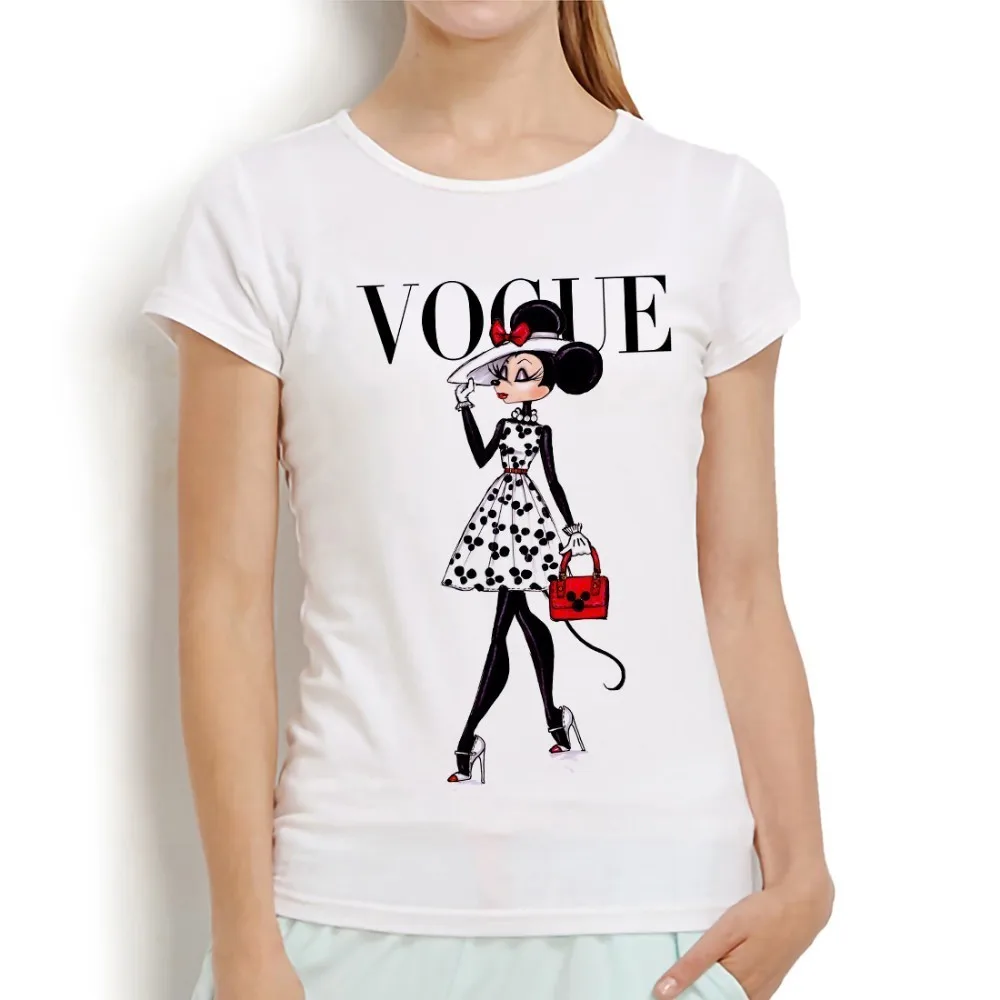 

anime fashion Minnie lady vogue funny t-shirt women 2019 summer new white casual femme kawaii t shirt short sleeve