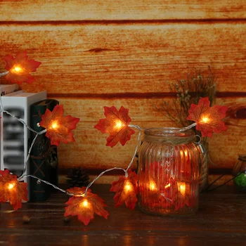 

Warm White IP54 Waterproof DC12V 2W 3 Meters 20 LEDs Maple Design Fairy String Light USB Powered Operated Party Wedding Function