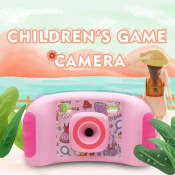 

Kids Camera Digital Camcorders With Flash Mic Non-Slip And Anti-Drop Design Christmas New Year Birthday Festival Toy Gift