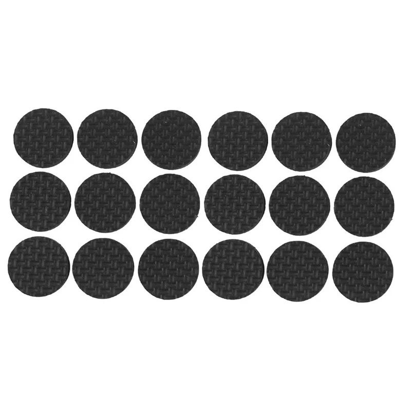 

18 Pcs Self Adhesive Black Foam Table Chair Leg Pad Protector