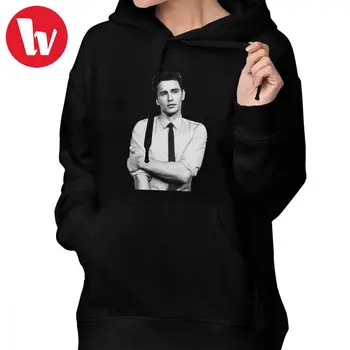 

James Franco Hoodie Franco Hoodies Cotton Printed Hoodies Women Red Streetwear Long Sleeve Sexy Oversized Pullover Hoodie