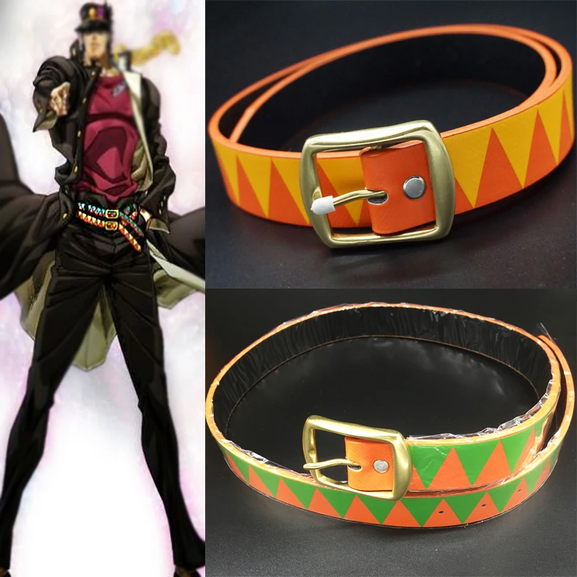 Handmade jojo JoJo's Bizarre Adventure Kujo Jotaro Cosplay Belt Men's