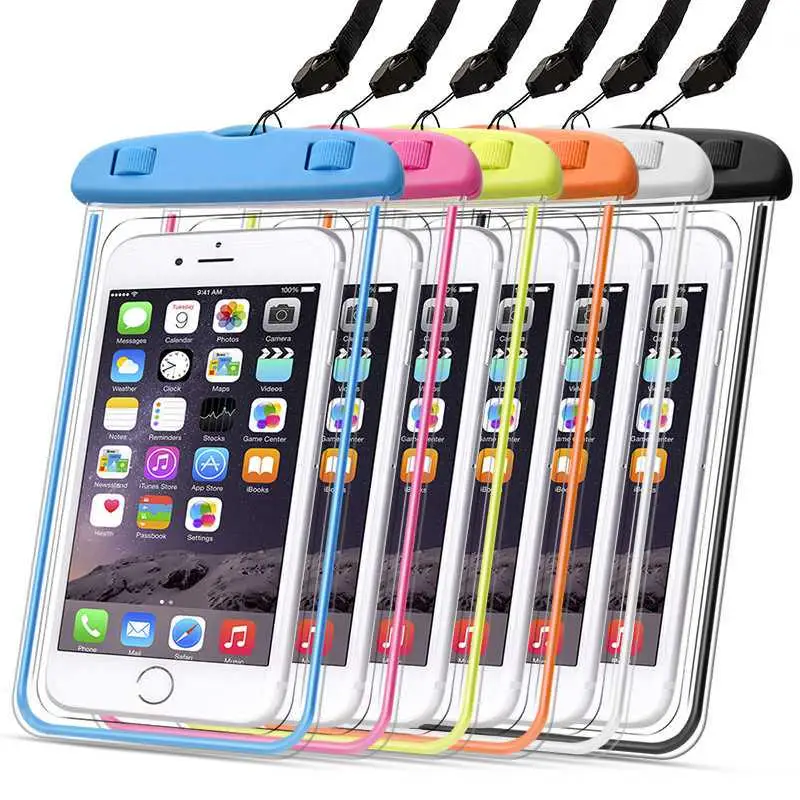 KISSCASE Waterproof Case For Huawei P30 Pro P20 Luminous Pouch Phone Bag Case For Samsung Galaxy S10 Plus Photography Underwater KISSCASE Waterproof Case For Huawei P30 Pro P20 Luminous Pouch Phone Bag Case For Samsung Galaxy S10 Plus Photography Underwater