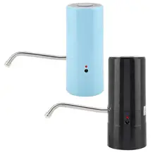 Беспроводная перезаряжаемая usb бутылка питьевой воды электрический насос переносной стакан диспенсер