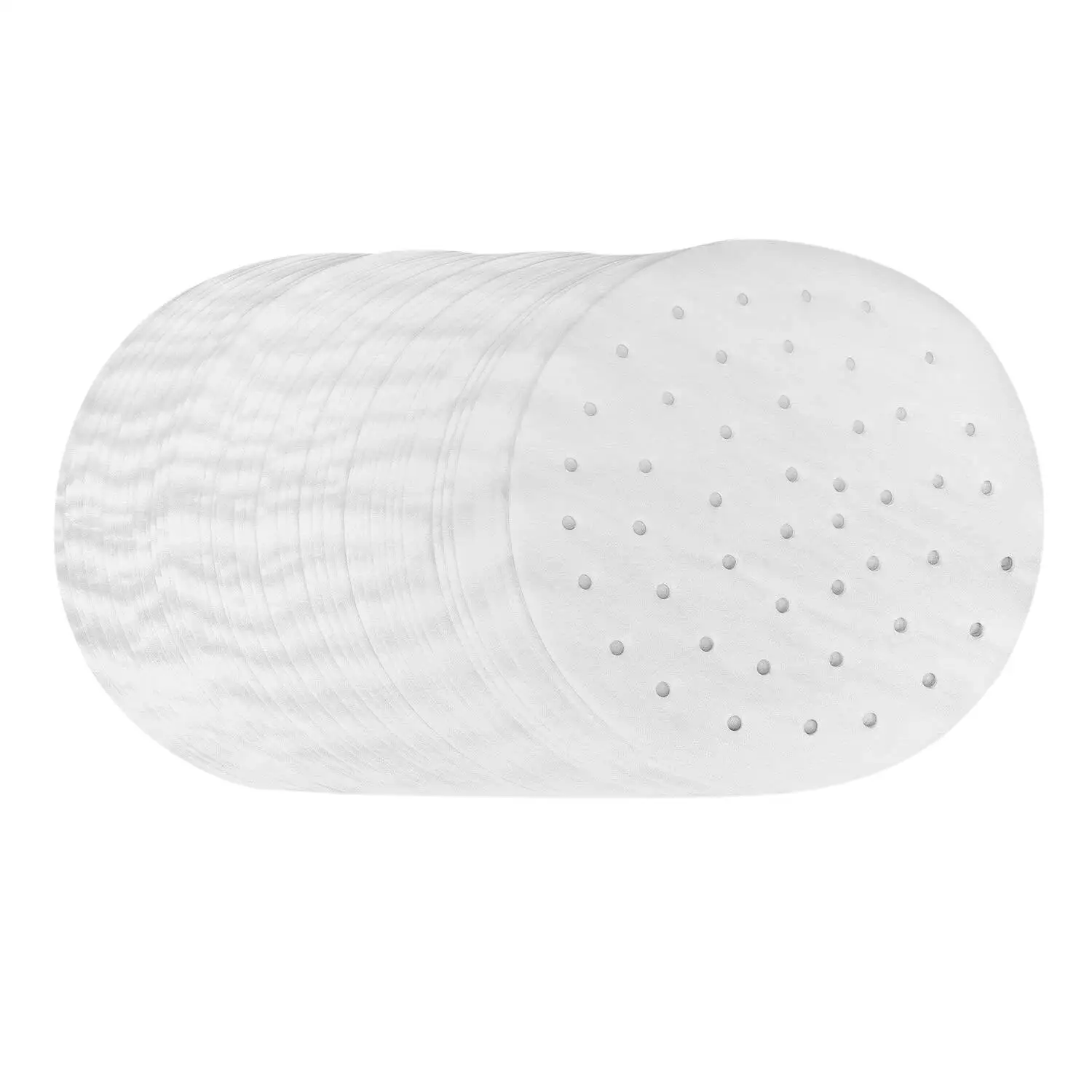 Дешево 400 шт. воздушный фритюрница коврик пергамент бумажные вкладыши бамбуковые пароварки вкладыши антипригарные перфорированные пергаментные ...