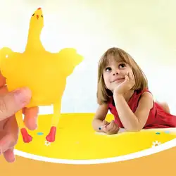 Анти-стресс Squeeze игрушка Смешные куриные яйца рельеф это может быть снятие стресса игрушка гаджеты для ключей Повседневная