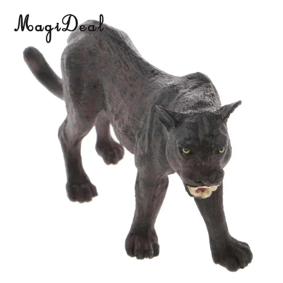 black panther animal figurine