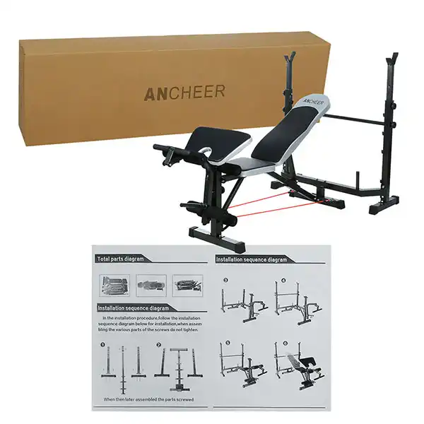 Mid Width Weight Benches Arms Height Adjustable Proffesional