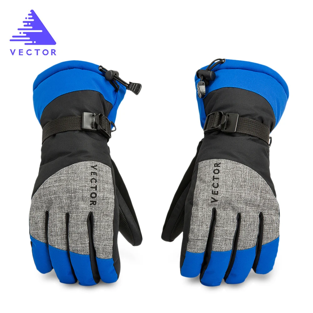 Download Vector Men Women Windproof Winter Ski Gloves Fleece ...