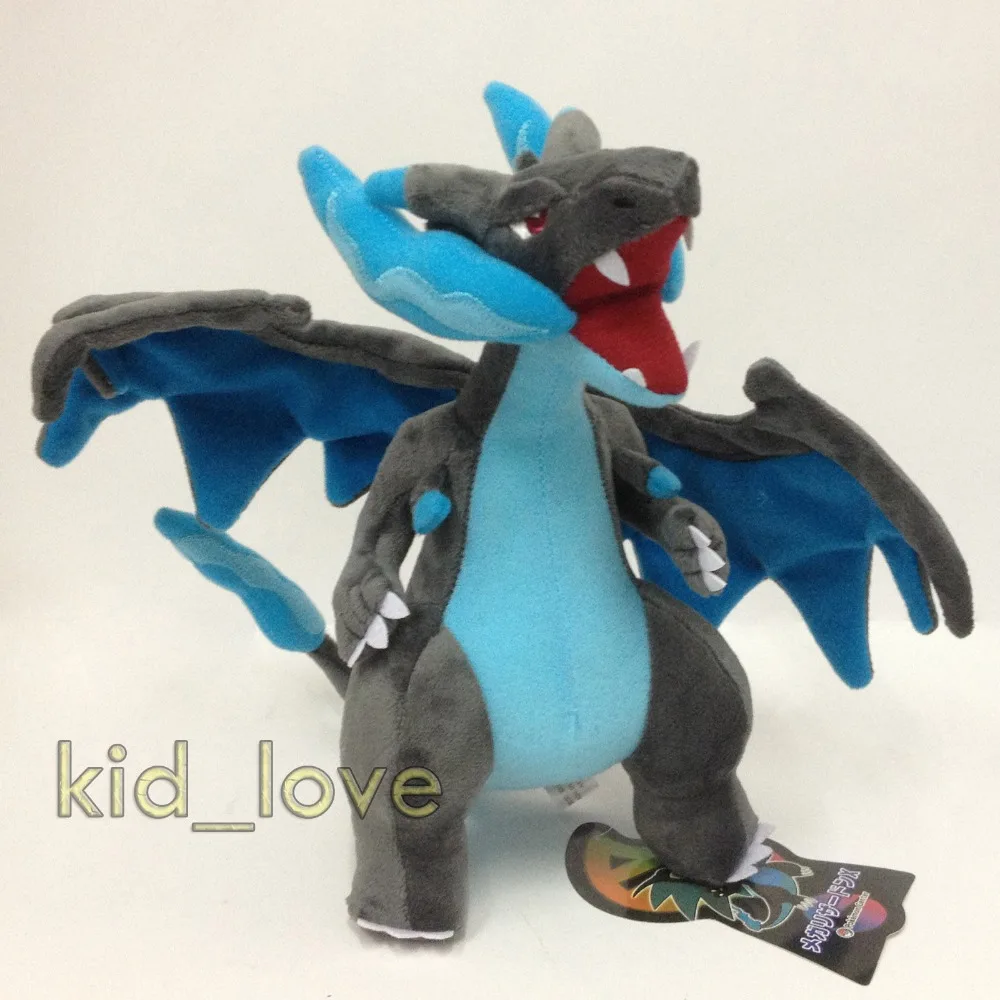 mega charizard x plush