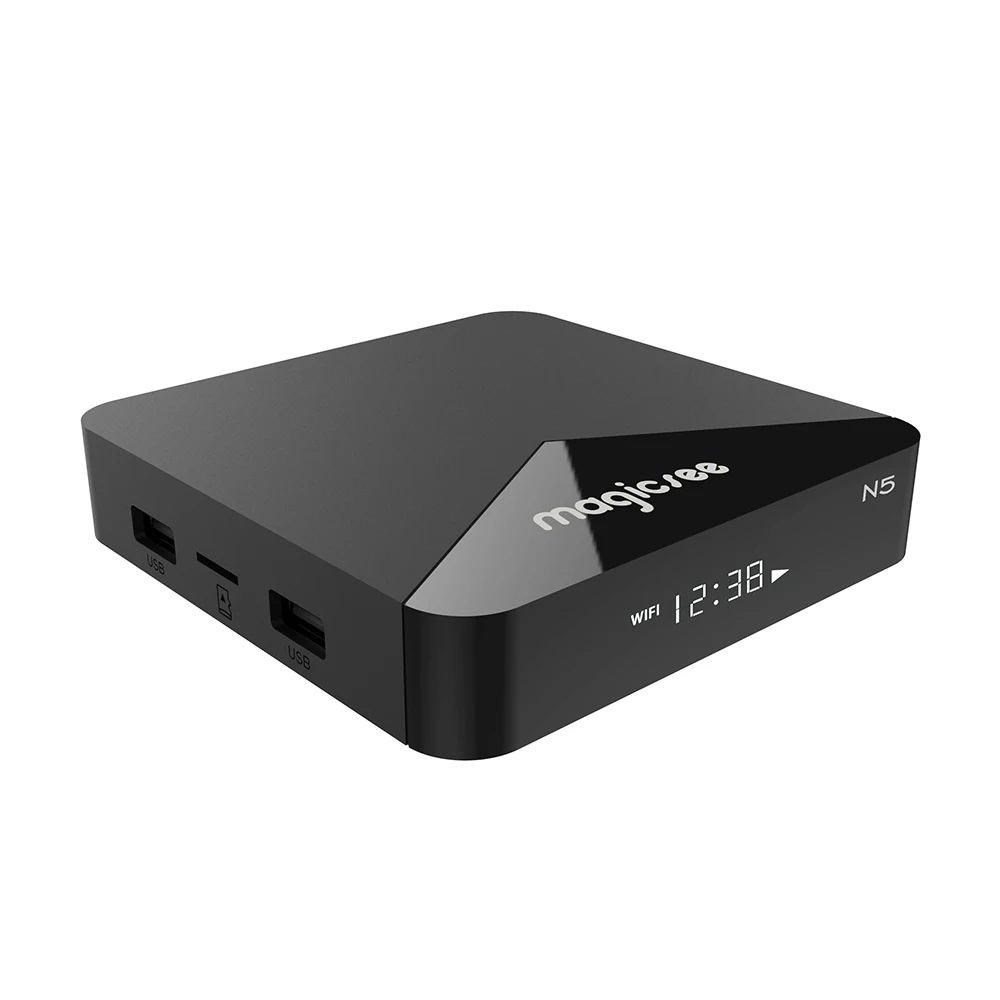 ТВ приставка Magicsee N5 с Android 7.1.2 2 ГБ/16 ГБ четырехъядерный Amlogic S905X 4K 4G/5G Wi Fi LAN BT4.1 HD