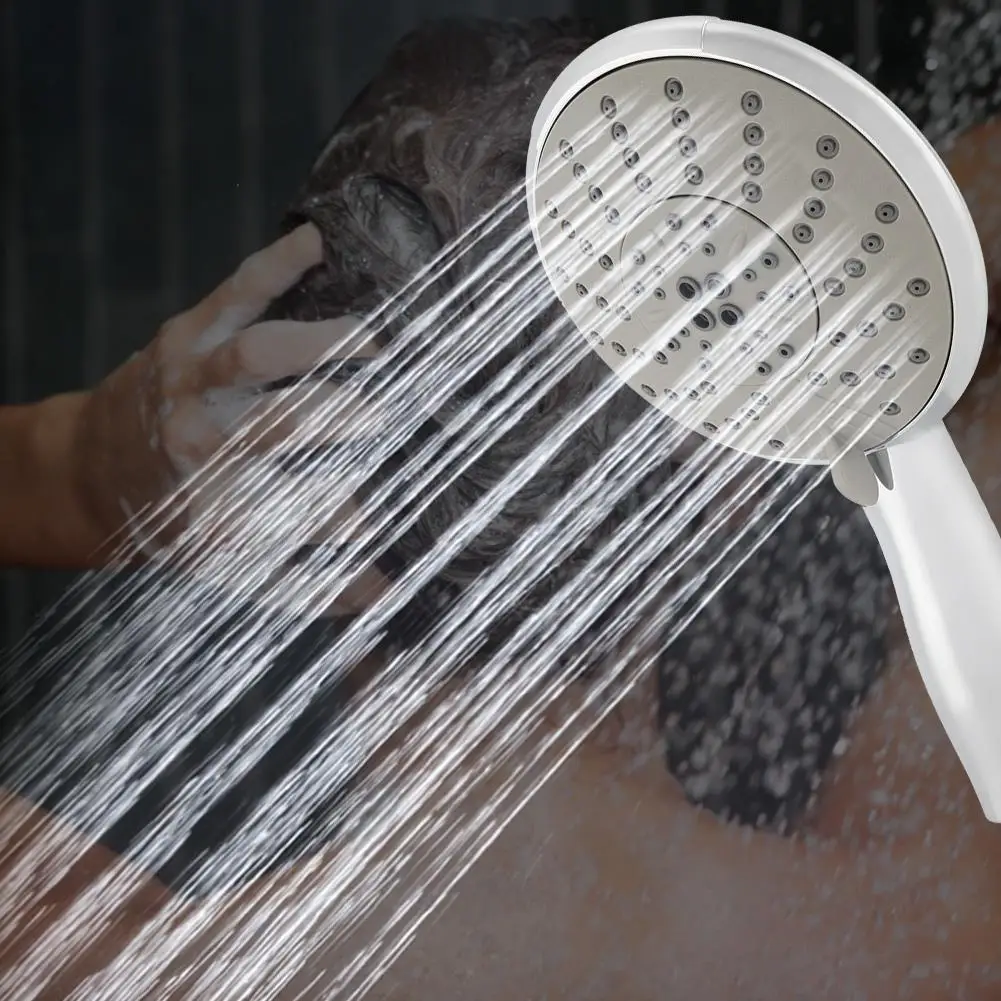 

7 Functions Shower Spray Head Portable Handheld Shower Head Bathroom UK G 1/2 Inch Bathroom Shower Faucet pommeau de douche