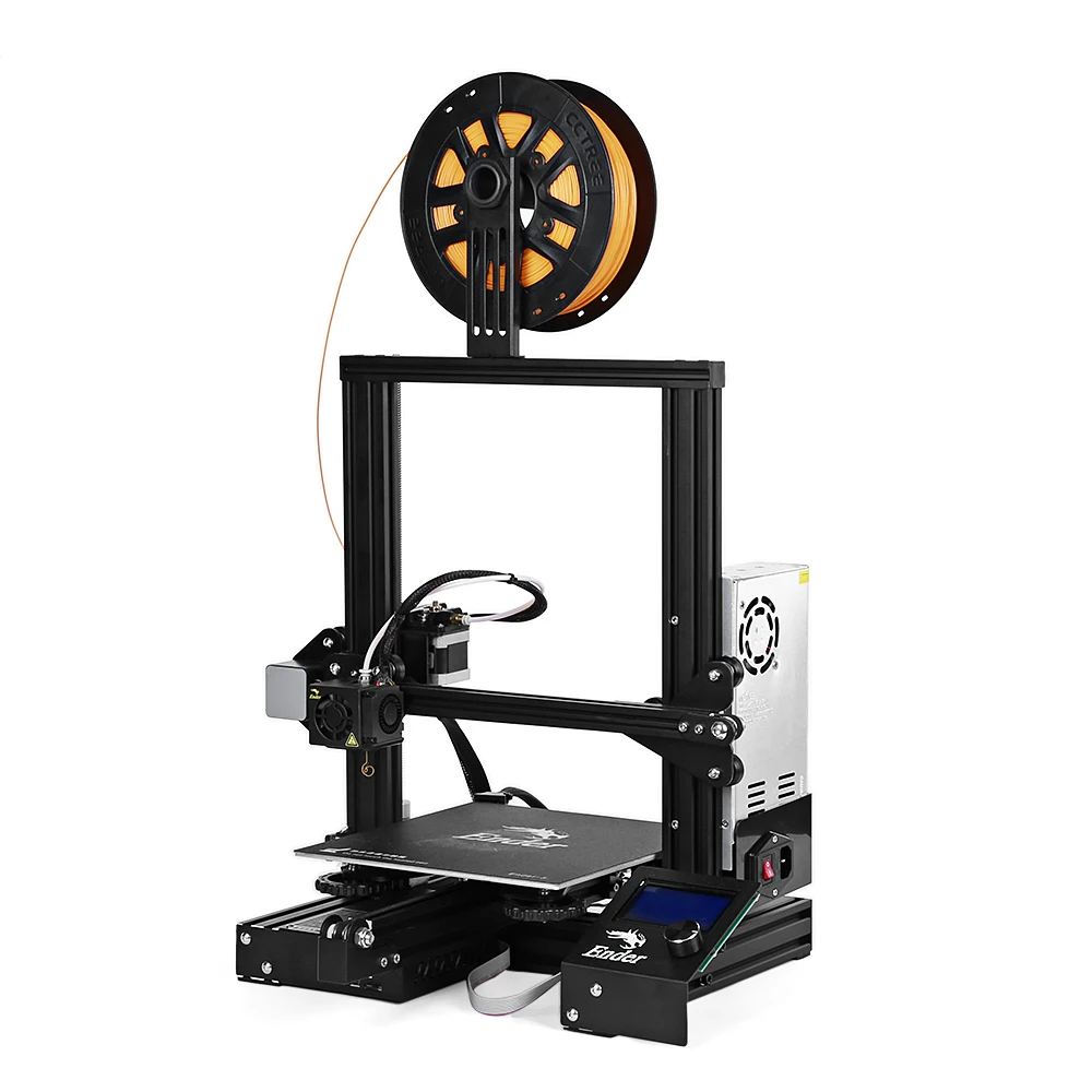 Creality3D Ender 3 3d Принтер Высокоточный принтер DIY набор стальная рамка ЖК дисплей