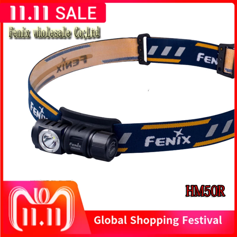 

2017 New Fenix HM50R Cree XM-L2 U2 white LED 950 lumens headlamp Free shipping