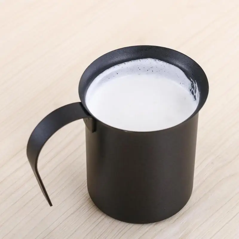 400 мл/800 мл двухслойная нержавеющая сталь ручная молочная пенная сетка взбиватель сливок для кофе кружки дропшиппинг
