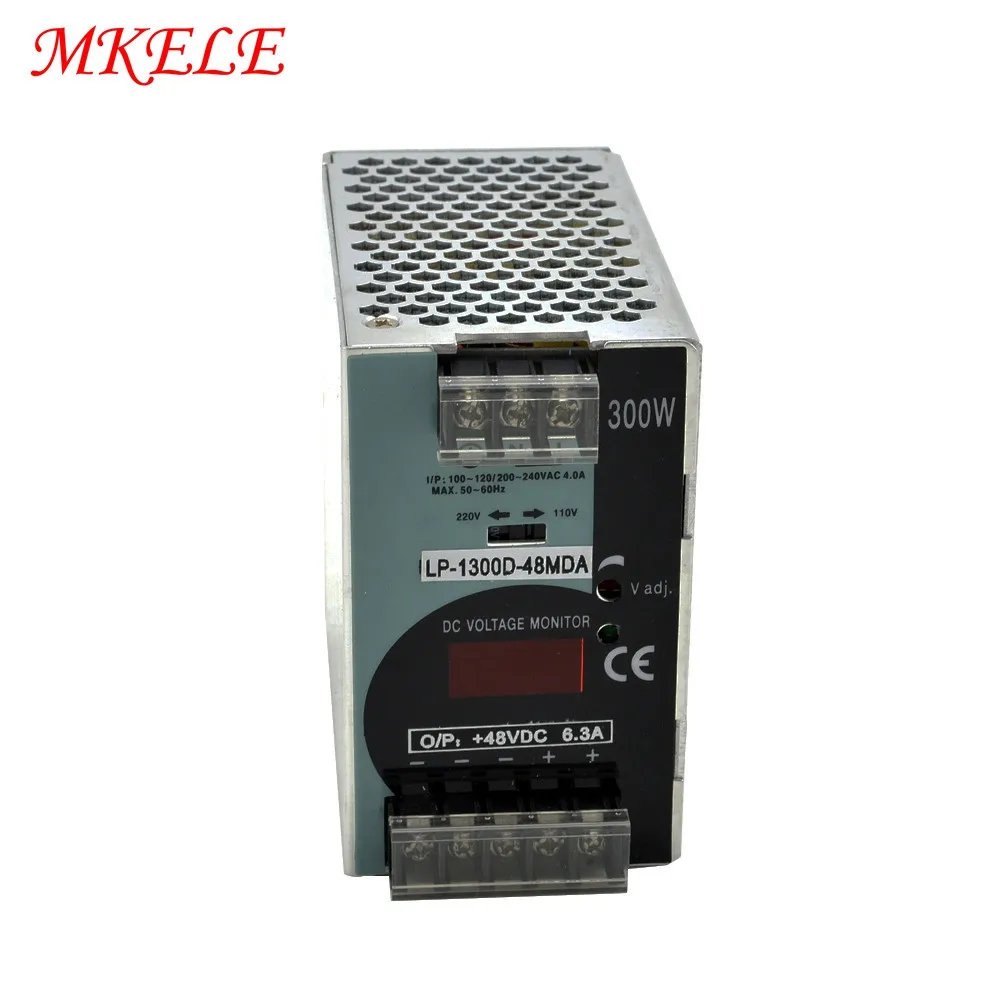 

Din Rail Power Supply Switching 48V 300W LP-300-48 6.25A