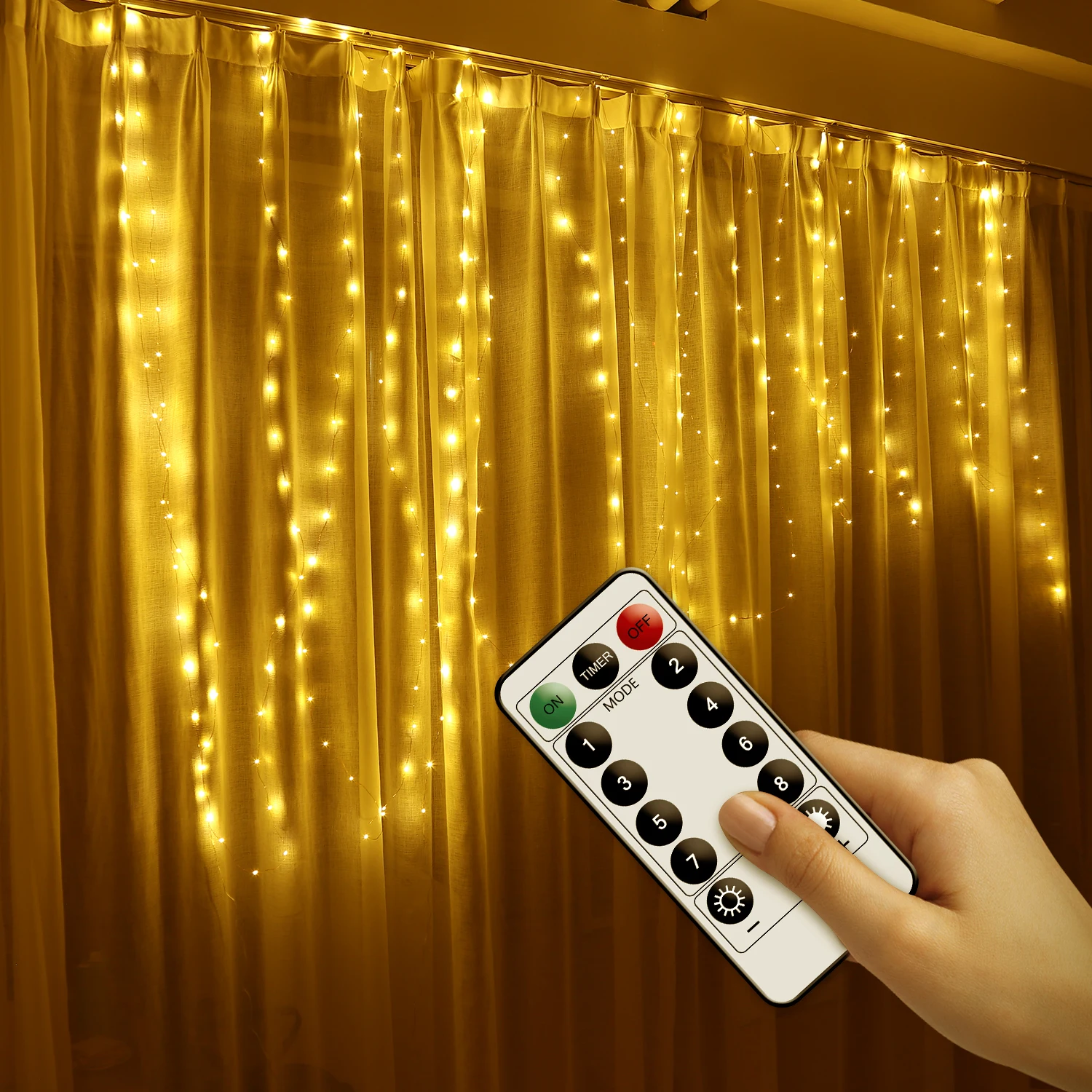 beautiful string lights