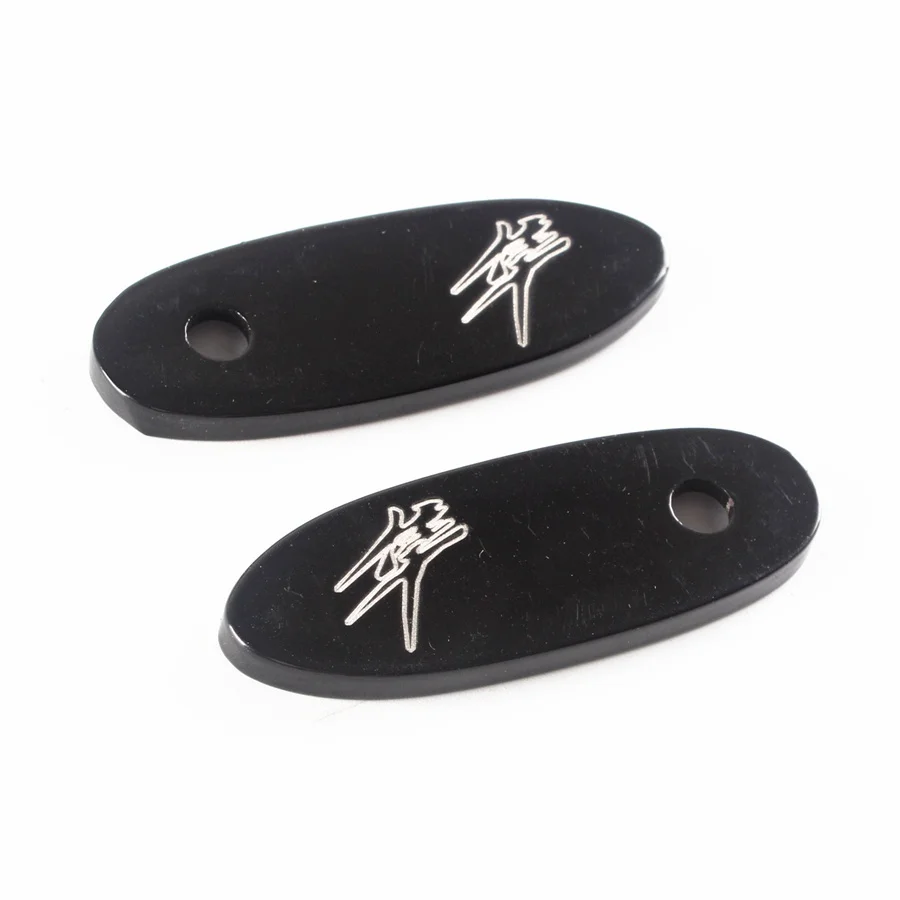

For Suzuki Hayabusa GSX1300R 1999 2000 2001 2002 2003 2004 2005 2006 2007 motorcycle Mirror Block Off Base Plates Black