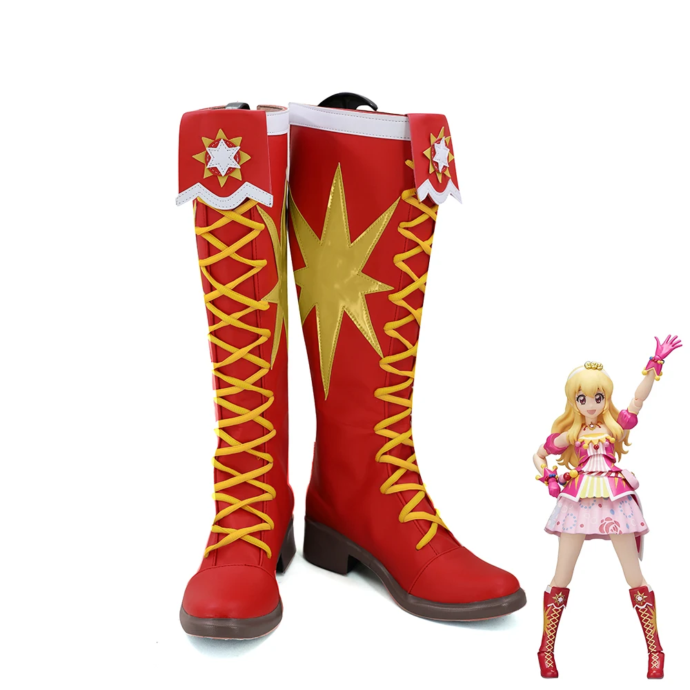 Aikatsu! Idol Activity Hoshimiya Ichigo/Обувь для костюмированной вечеринки женские ботинки|Туфли|