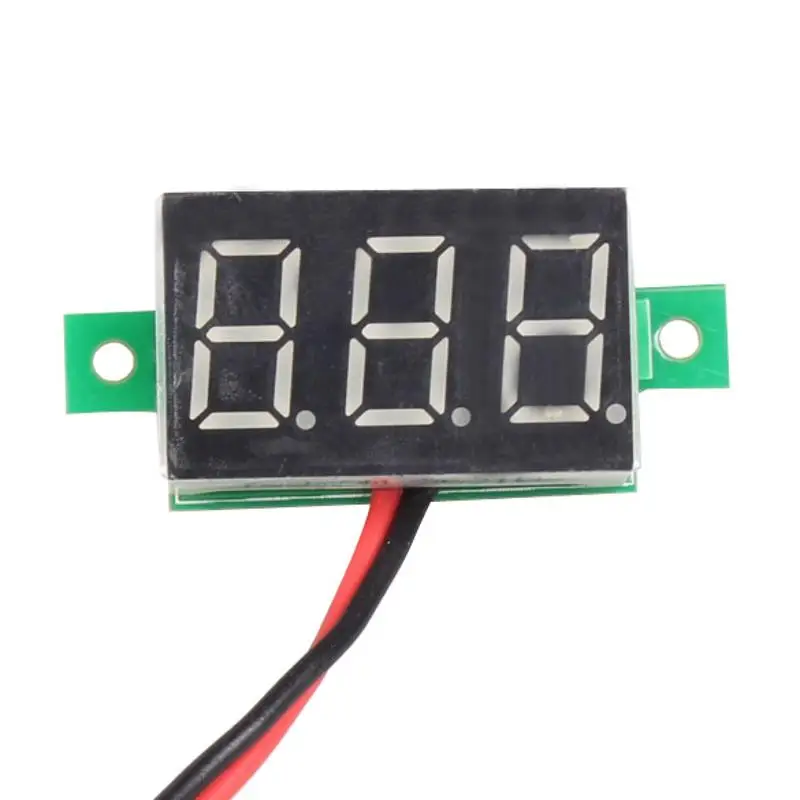 0 36 дюймовый мини ЖК дисплей Вольтметр Амперметр voltimetro amperimet Цифровой DC 2 5 30 в