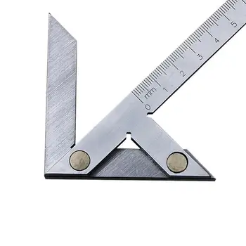 

1pcs 100x70mm High Precision Center Angle Gauge Protractor Angle Ruler Goniometer Center Ruler Center Gauge