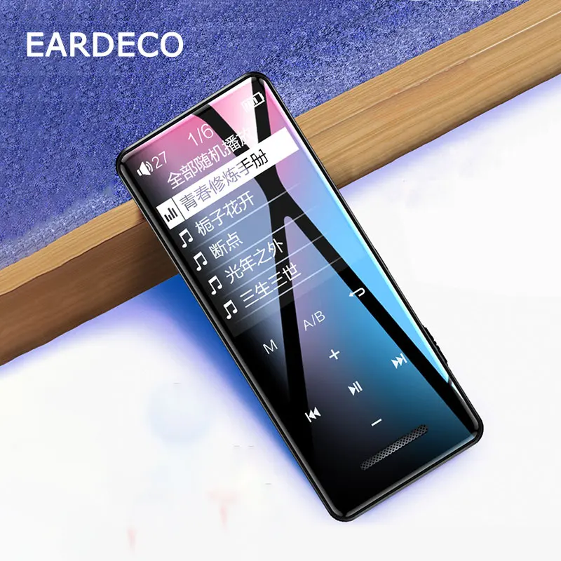 

EARDECO Touch Screen Audio Mp3 Player Bluetooth Hifi Walkman Portable Metal Music Players Mp 3 Hi Fi Flac Lossless