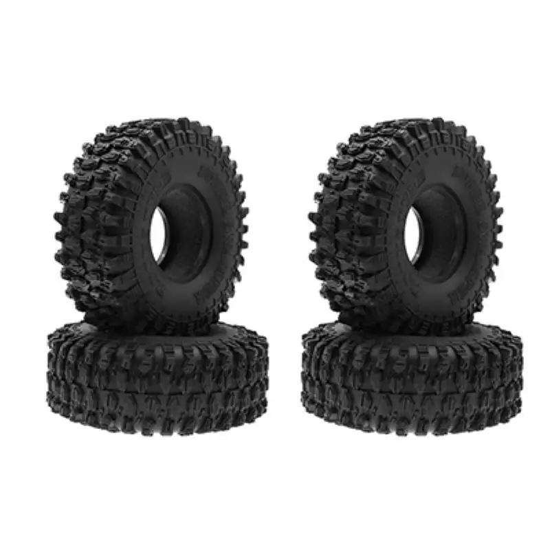 

4Pcs/set 120mm 1.9inch Tires RC Rock Crawler Tires Vehicle Tyre For SCX10 90046 D90 TRX-4 RC Car Truck Rock Crawler