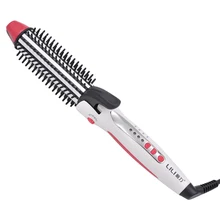 LILI HS-2088 3-в-1 мульти-Функциональные электрические щипцы для завивки волос с защитой от ожогов выпрямитель для волос щипцы для завивки волос инструмент