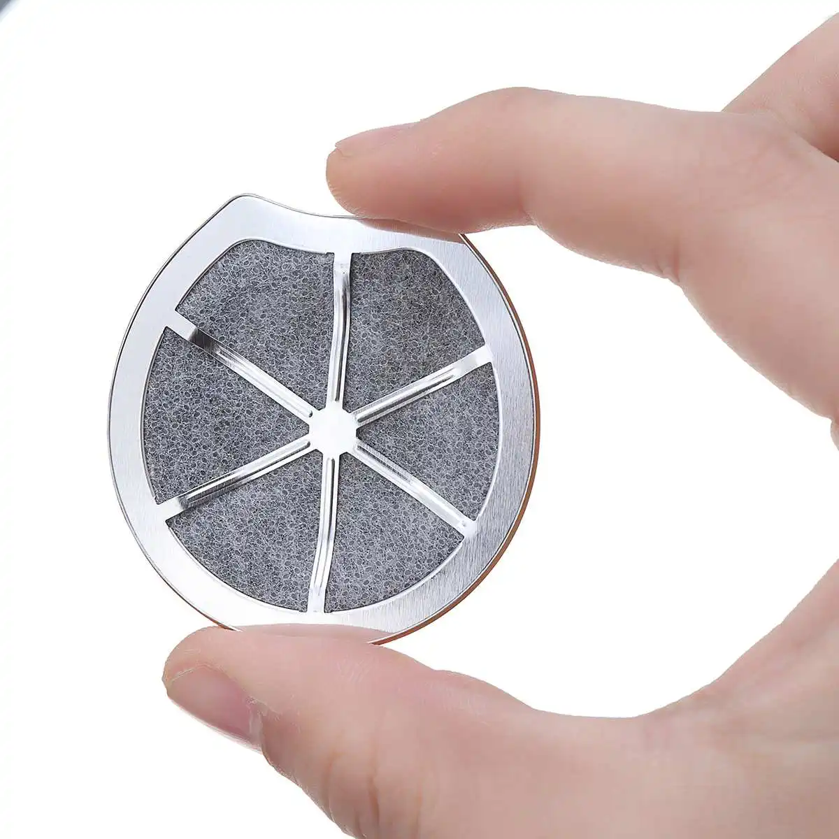 

10Pcs/Set PM2.5 Anti-dust Cotton Mask Filter Respirator Ventilation HEPA Protective Screen Chemical Respirator Parts Replacement